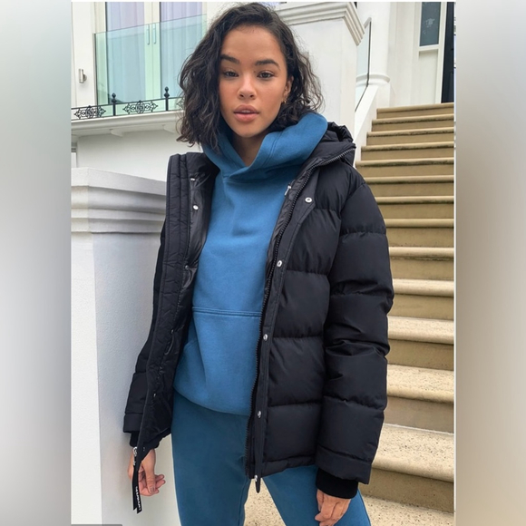 TNA Super Puff Goose Down Jacket NO Hood- XS (fits XS - S) - Picture 1 of 16